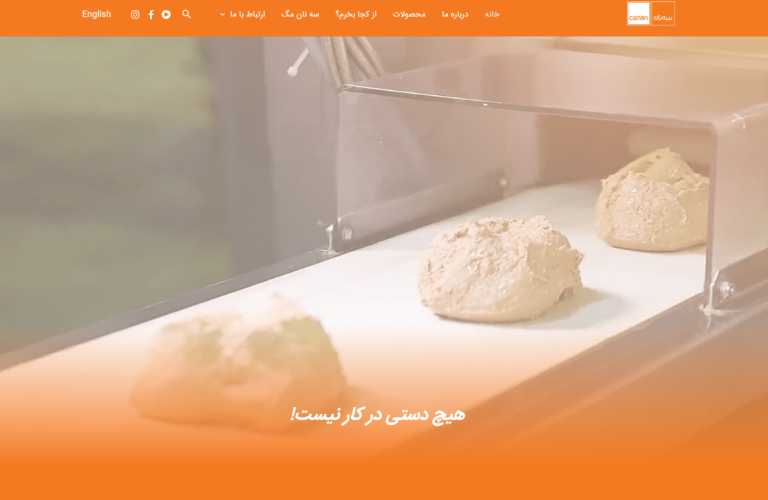 طراحی سایت سه نان